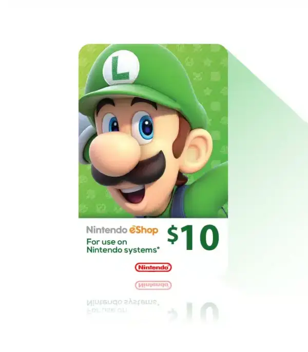 Nintendo eShop $10 US Gift Card