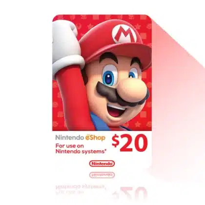 Nintendo eShop $20 US Gift Card