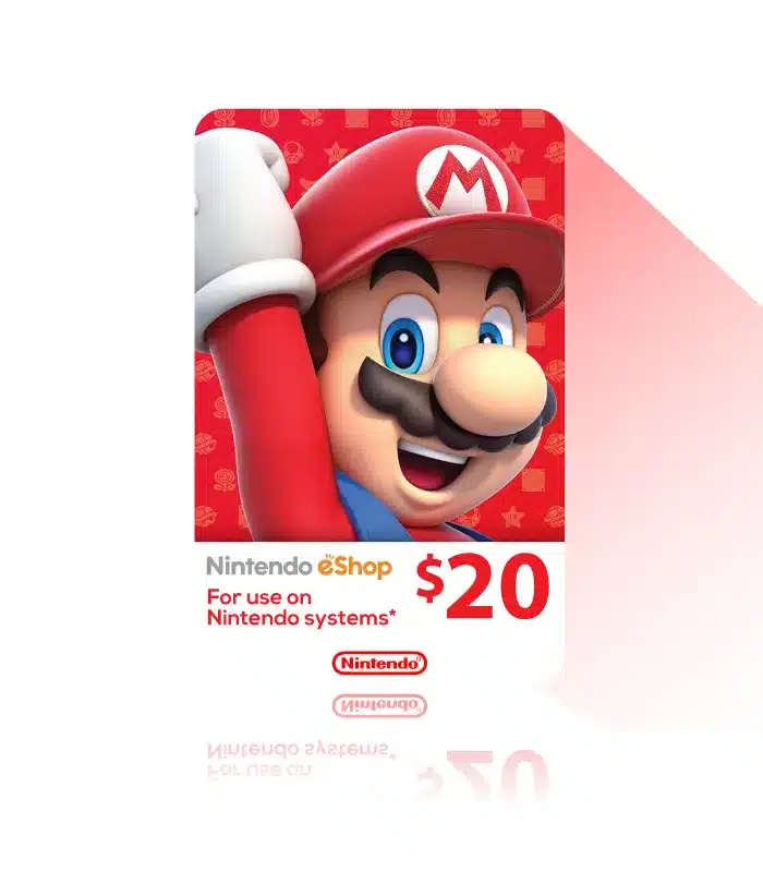 Nintendo eShop $20 US Gift Card
