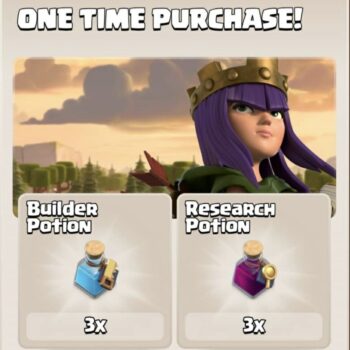 Clash of clans One Time Purchase